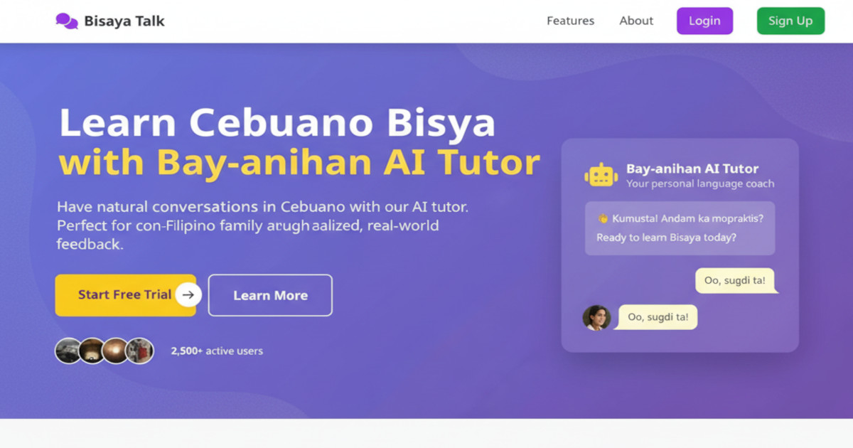Bisaya Talk - Learn Cebuano Bisaya Language with AI